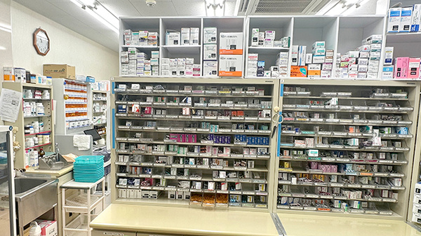 多くの医薬品在庫がございます。