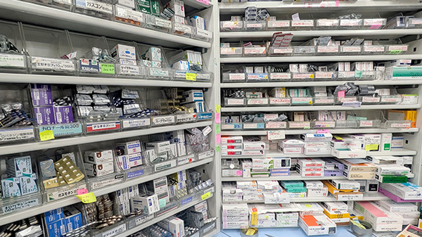 豊富な医薬品在庫がございます