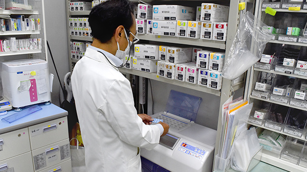 安心・安全にお薬を服用していただくためのチェック徹底しております。