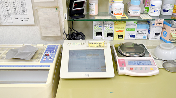 調剤監査システムを導入しています