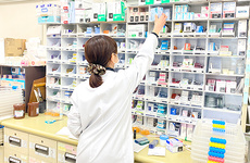 正確かつ安全にお薬をお渡しいたします