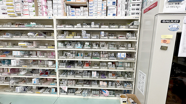 多くの医薬品がございます。