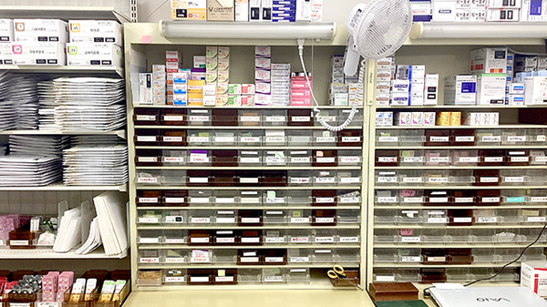 多くの医薬品を取り揃えております