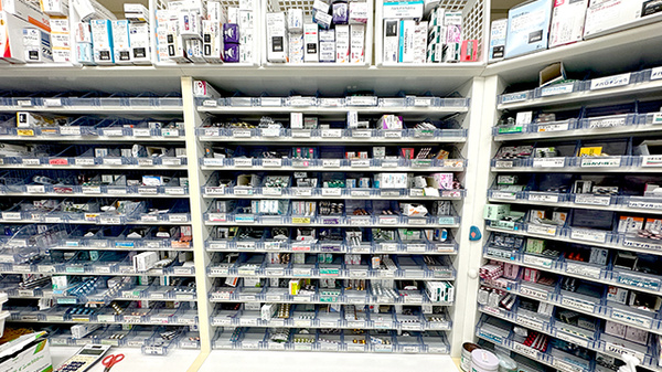 多くの医薬品を取り揃えております。