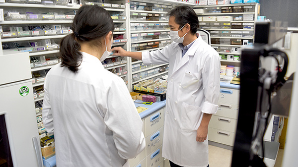 薬剤師の育成にも力を入れております。