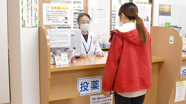 丁寧で分かりやすい服薬指導をいたします