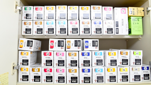 漢方製剤も取り扱っております。