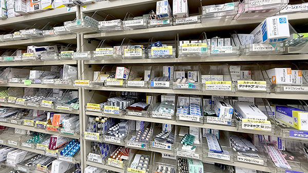 豊富な医薬品在庫がございます。