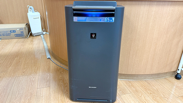 感染予防対策をしております。