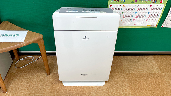 感染予防対策をしております。