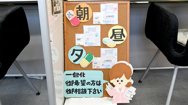 処方薬を飲みやすくするサポートに対応しております。	