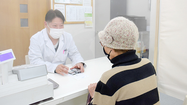 患者様一人ひとりにあわせて丁寧な服薬指導を心掛けております