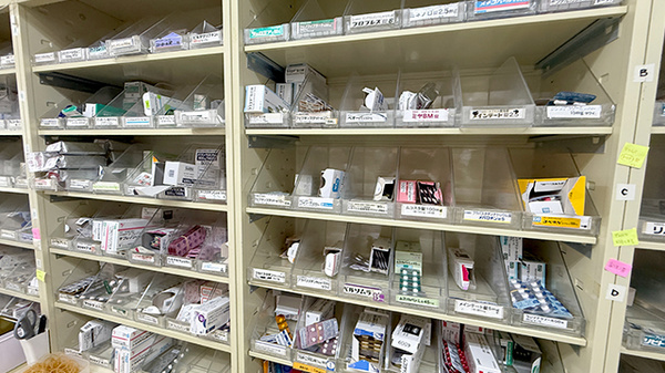 豊富な医薬品在庫がございます。