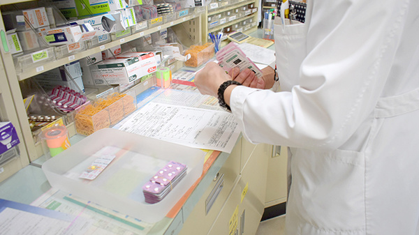 お薬の確認を徹底しております