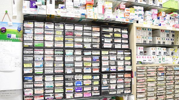 豊富な医薬品在庫がございます。