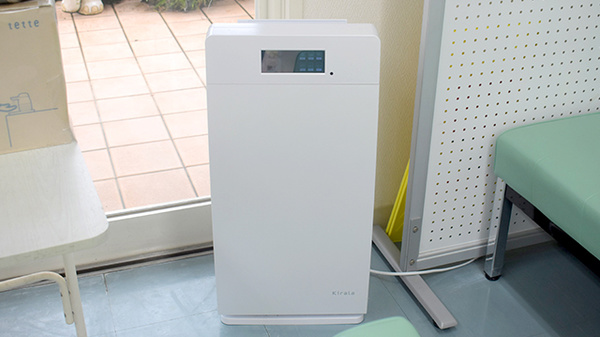 二次感染予防対策をしております