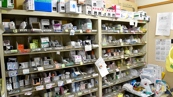 豊富な医薬品在庫がございます。