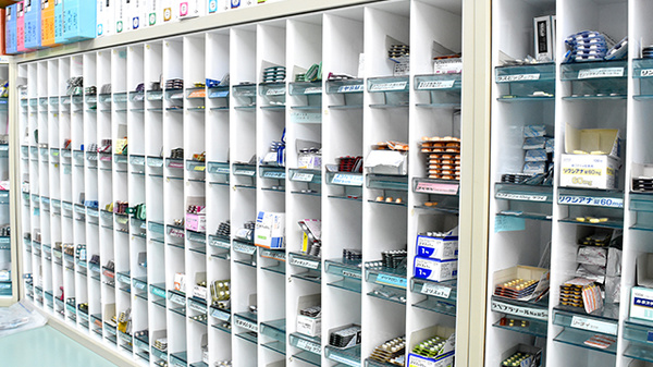 豊富な医薬品在庫がございます。