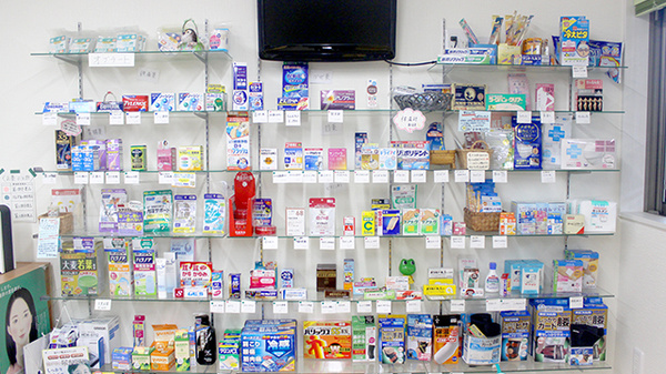 一般医薬品の販売もしております。