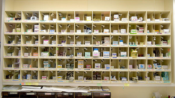 多くの医薬品を取り揃えております