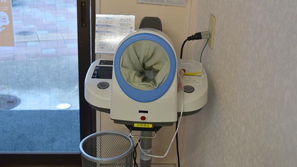 血圧測定器を自由にご利用いただけます