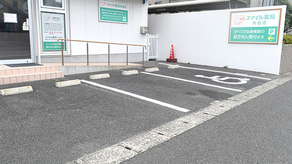 患者さま専用の駐車場がございます