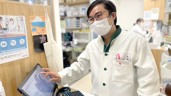最新機器を利用してわかりやすい説明を実施しています