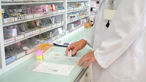 お薬の確認を徹底しております