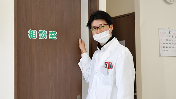 プライバシーに配慮した個室相談スペースがございます