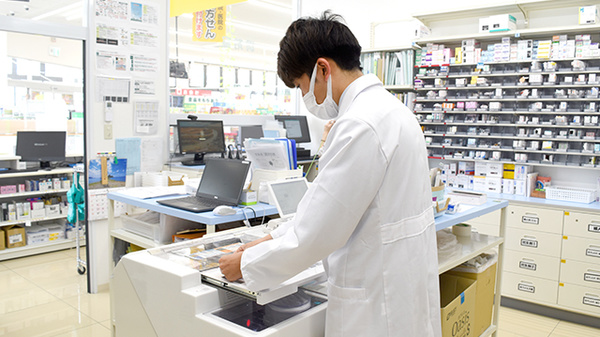 お薬を飲みやすくするためのサポートを行っています