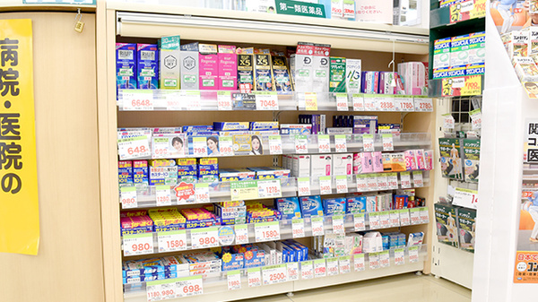 OTC医薬品も各種取り揃えています