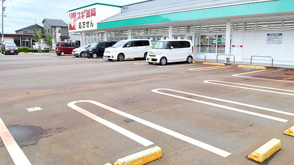 駐車場を完備しております