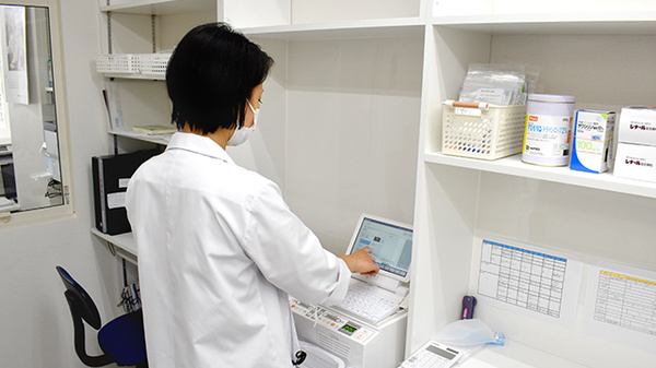 受け取り希望時間に合わせて調剤いたします