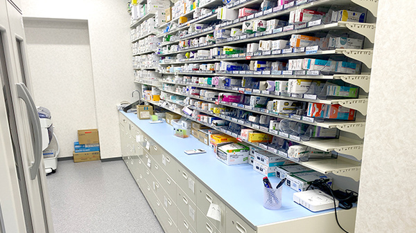 多種多様に医薬品を取り揃えております