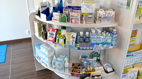 雑貨品の取り扱いがございます。
