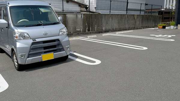 駐車スペースをご用意しております