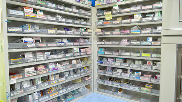 多くの医薬品在庫がございます