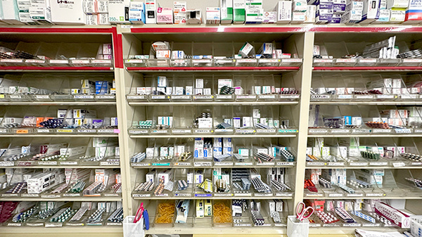 多くの医薬品を取り揃えております。
