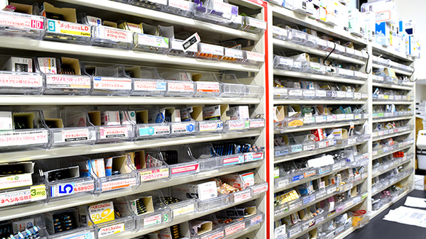 多くの医薬品を取り揃えております。