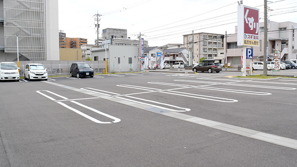 駐車場を完備しております