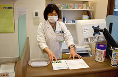 お近くの患者様にはお薬宅配サービス