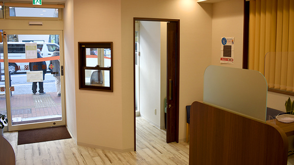 発熱患者様のために用意