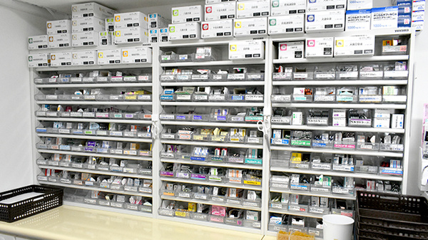 豊富な種類のお薬を取り扱っています。