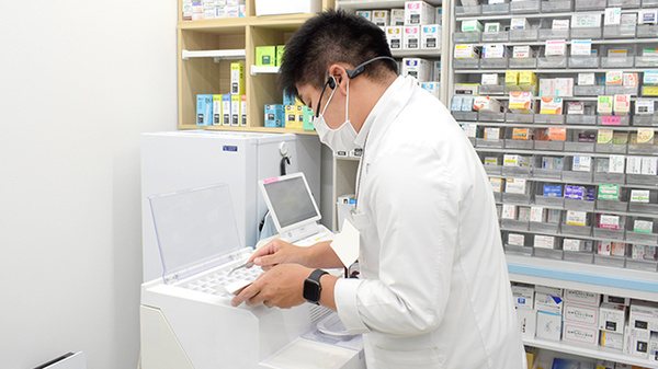お薬の一包化や粉薬など、服薬サポートをさせて頂きます。