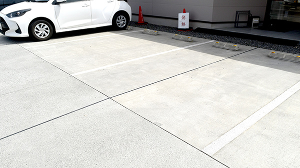 患者さま専用の駐車場がございます