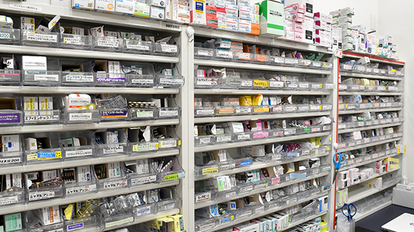 多種多様な医薬品を取り扱っております。