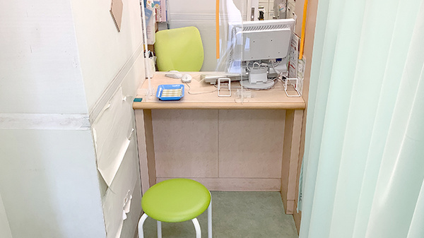 患者さまのプライバシーの配慮をしております