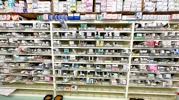 多くの医薬品を取り揃えています。