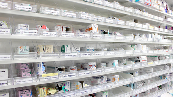 多くの医薬品在庫がございます