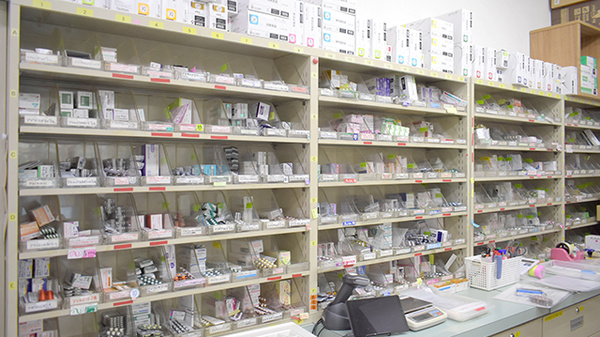 多くの医薬品在庫を取り揃えております。